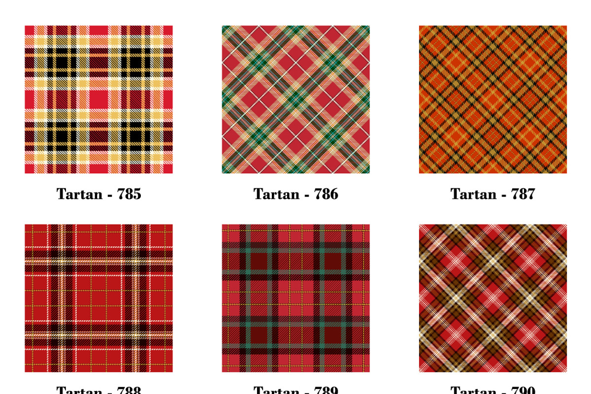 Seamless Tartan Pattern Part - 57, a Pattern Graphic by Vectorchoice