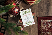 Editable Christmas Invitations, an Invitation Template by ForeverPrint (Thumbnail 5 of 8)