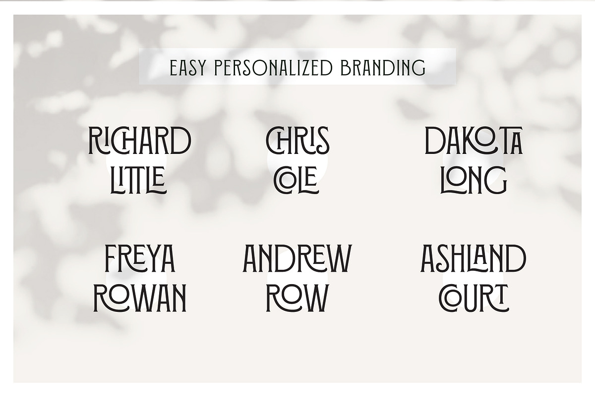 Hatchet & Arrow | 58 Ligatures, a Serif Font by Hustle Supply Co. (Photo 7 of 8)