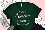 Bella Canvas 3001 Graphic Mockups, a Shirt Mockup by lock and page (Thumbnail 2 of 65)