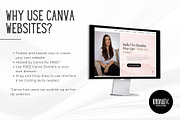 Life Coach Canva Website Template, a Landing Page Template by Kromatic Design Studio (Thumbnail 4 of 8)