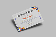 Certificate Mockup, a Product Mockup by Difa Design (Thumbnail 5 of 5)