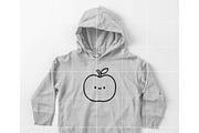 Cute Baby Apple SVG Bundle | Kawaii, an Illustration by TheHitShop (Thumbnail 7 of 10)