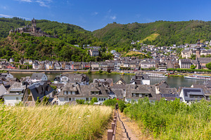 Cochem Old Town with St Martin