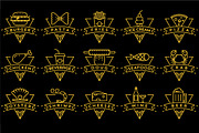 120 Linear Food&Drink Icon, an Outline Icon by Kursat Unsal (Thumbnail 6 of 7)