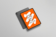 iPad Pro Mockup, an iPad Mockup by Se٧enStudio (Thumbnail 1 of 5)