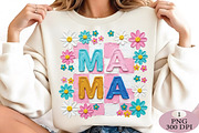 MAMA Hand Painted PNG Floral, an Illustration by Daily.Designs (Thumbnail 3 of 5)