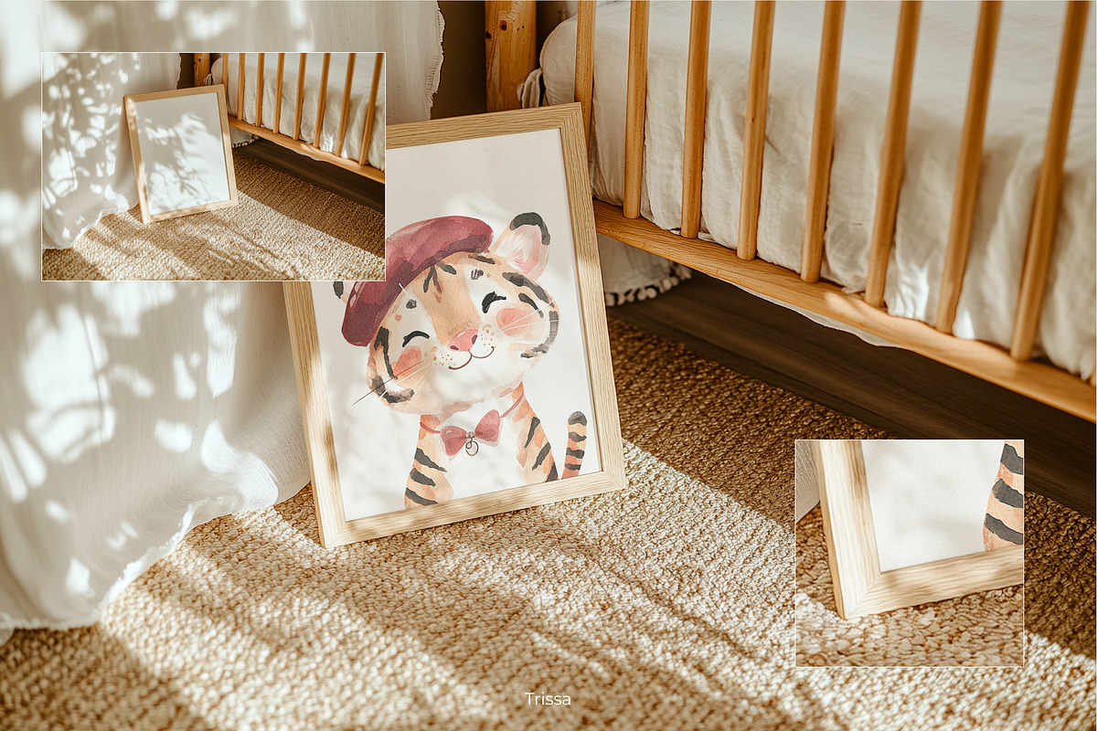 Nursery. — 14 Frame mockup, a Household Mockup by Trissa (Photo 3 of 7)