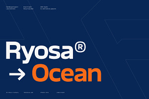 Ryosa Ocean - Heavy Duty Cargo Sans