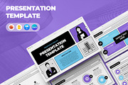 Business Plan PowerPoint Template, a Presentation Template by CreativeUP (Thumbnail 1 of 6)