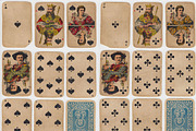 Antique German Whist Playing Cards, an Object Graphic by Betty Nane (Thumbnail 3 of 3)