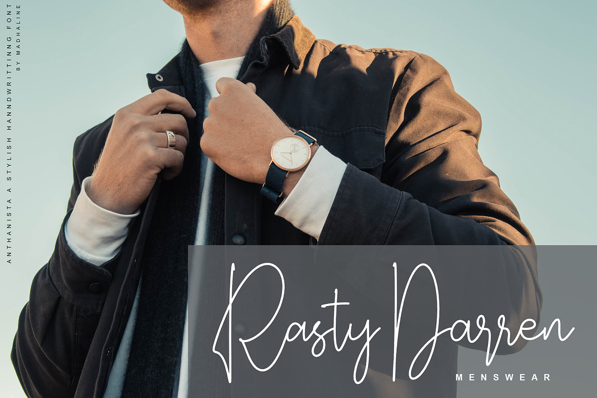 Anthanista | 3 Stylish Handwritten, a Script Font by Madhaline Studio (Photo 11 of 16)