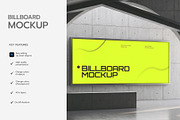 Wall Billboard Mockup, an Advertising Mockup by graphypix (Thumbnail 2 of 4)