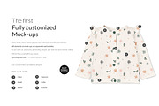 Baby Cardigan with Flounces Mock-up, a Hoody Mockup by Mocca Mockups Store (Thumbnail 4 of 18)