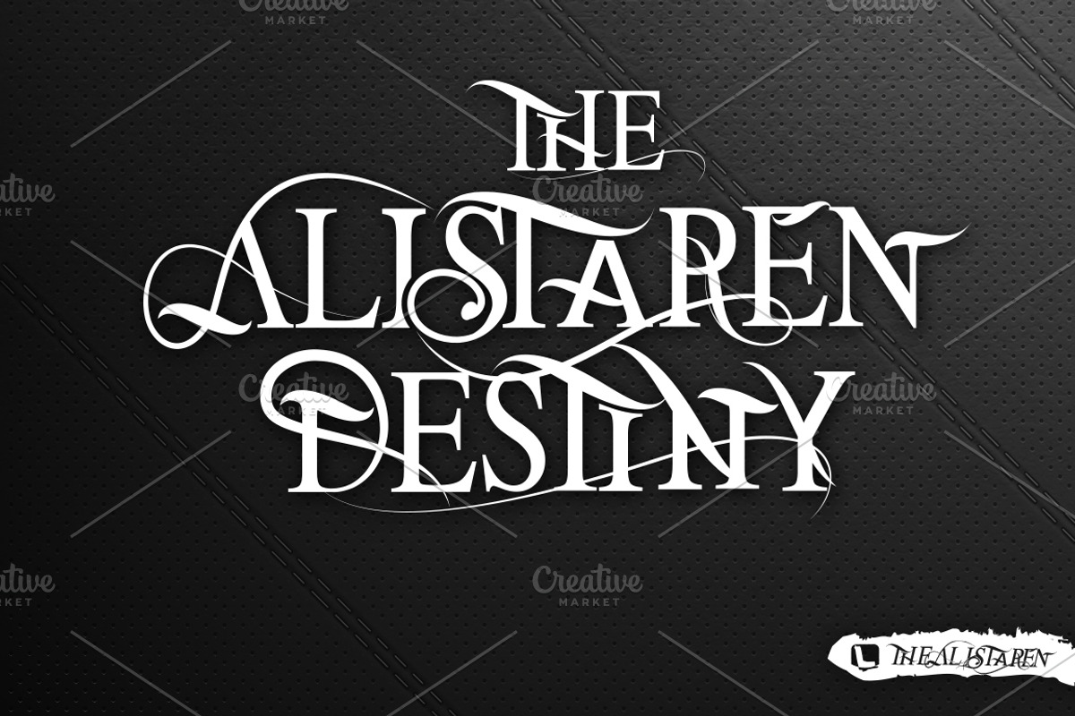 Font | The Alistaren - 50% Off! preview 3