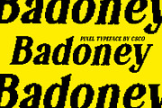 Badoney Pixel, a Serif Font by Craft Supply Co. (Thumbnail 1 of 8)