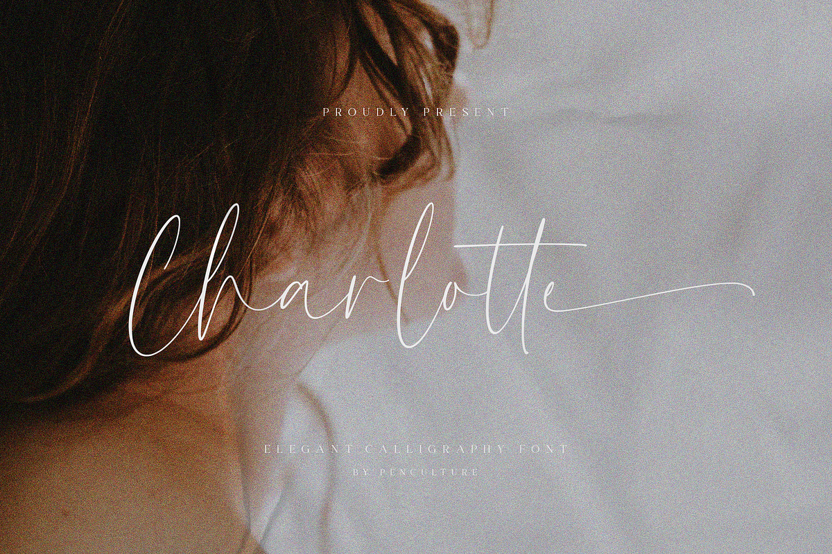 Charlotte - Elegant Calligraphy Font, a Script Font by Pen Culture (Photo 1 of 9)