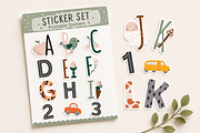 Kids Alphabet Illustrations, an Education Illustration by Anna Studio (Thumbnail 10 of 10)