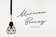 Its Marison Brieny, a Script Font by It's Latsayz (Thumbnail 1 of 5)