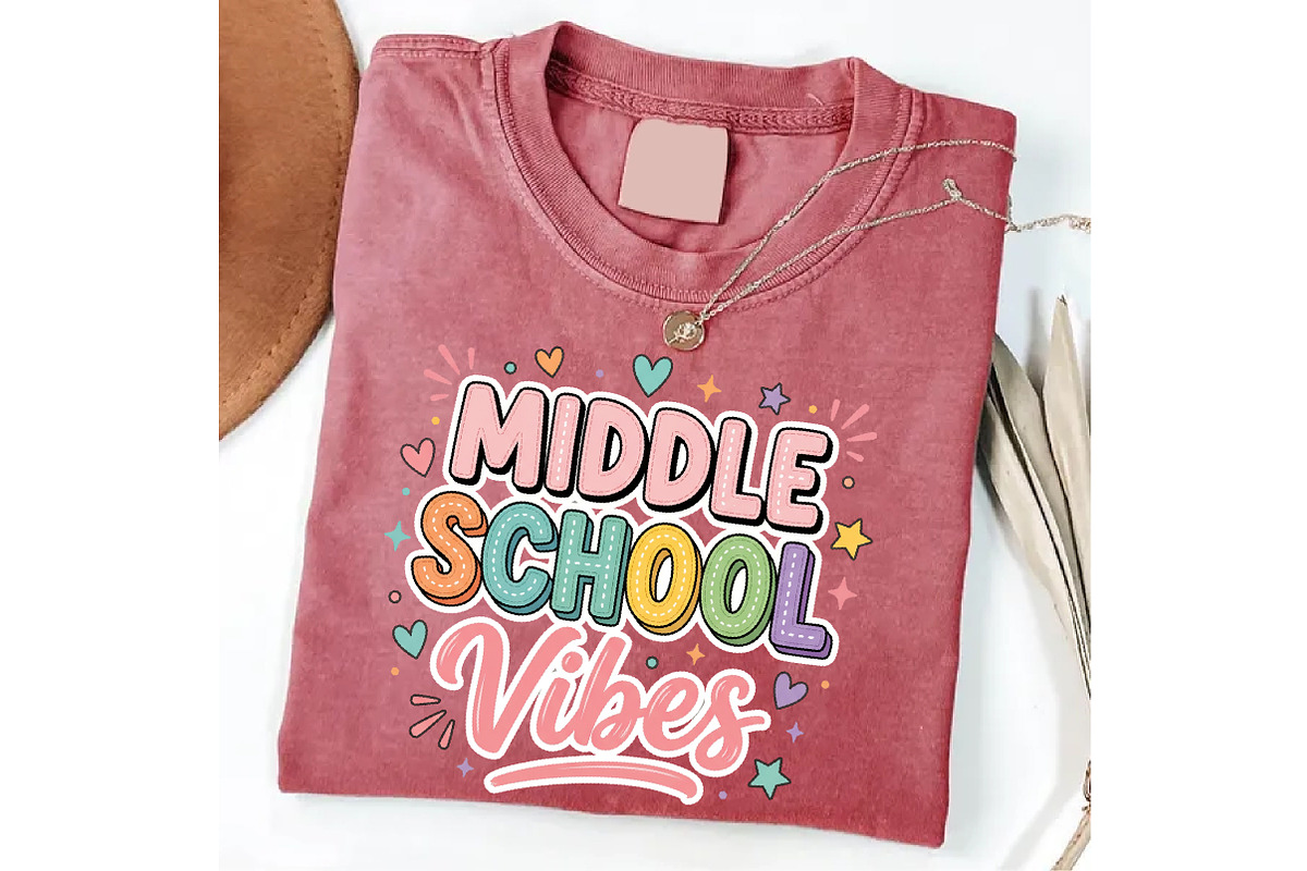 Back to School Sublimation Design, a Seasonal Illustration by DreamCafeArt (Photo 8 of 10)