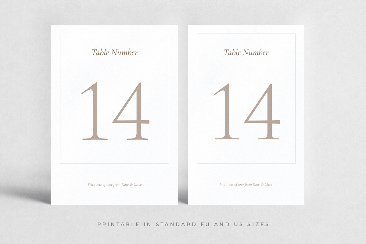 Wedding Theme Stationery Set, an Invitation Template by Ruben Stom (Photo 6 of 7)