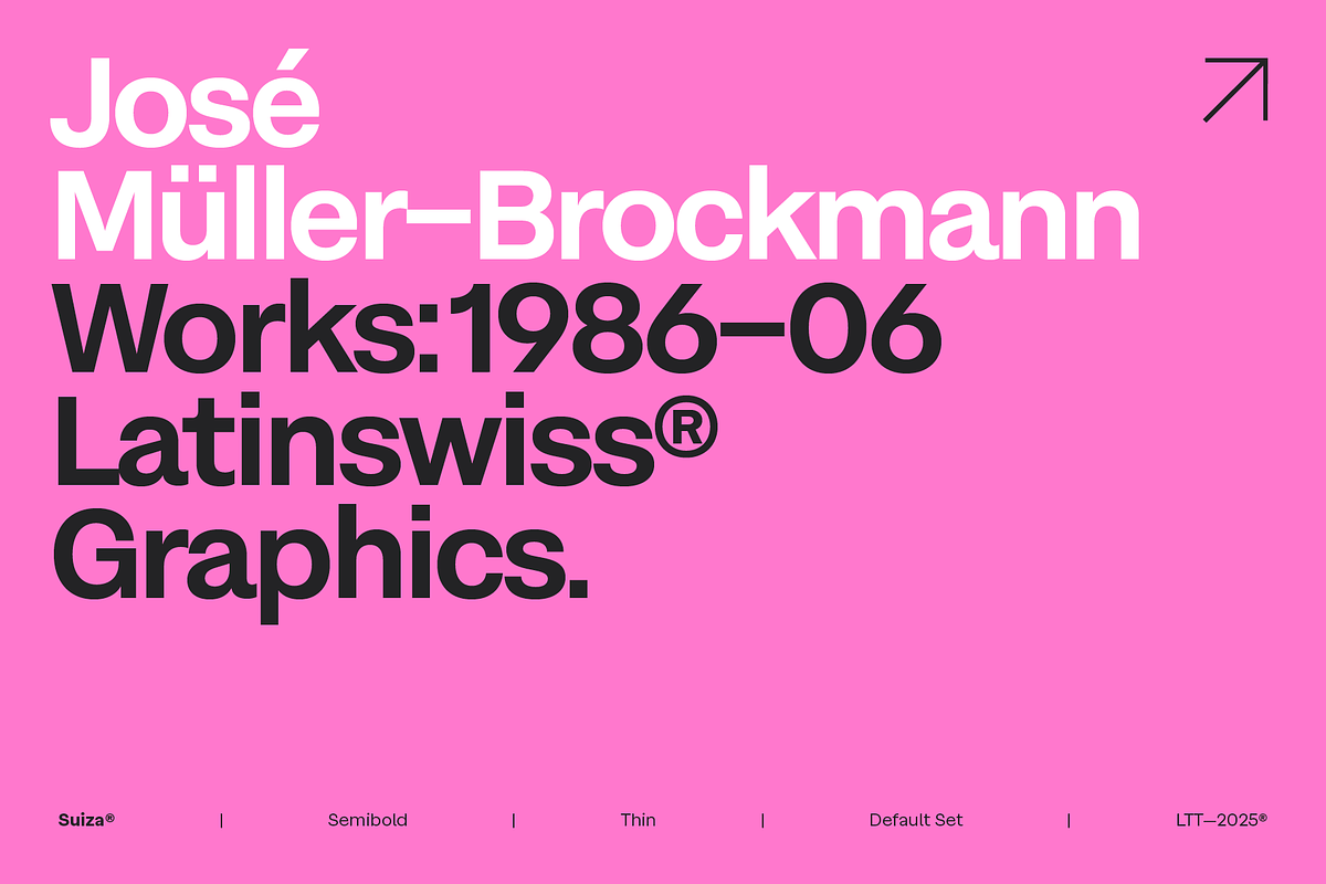 Suiza, a Sans Serif Font by Latinotype (Photo 7 of 16)
