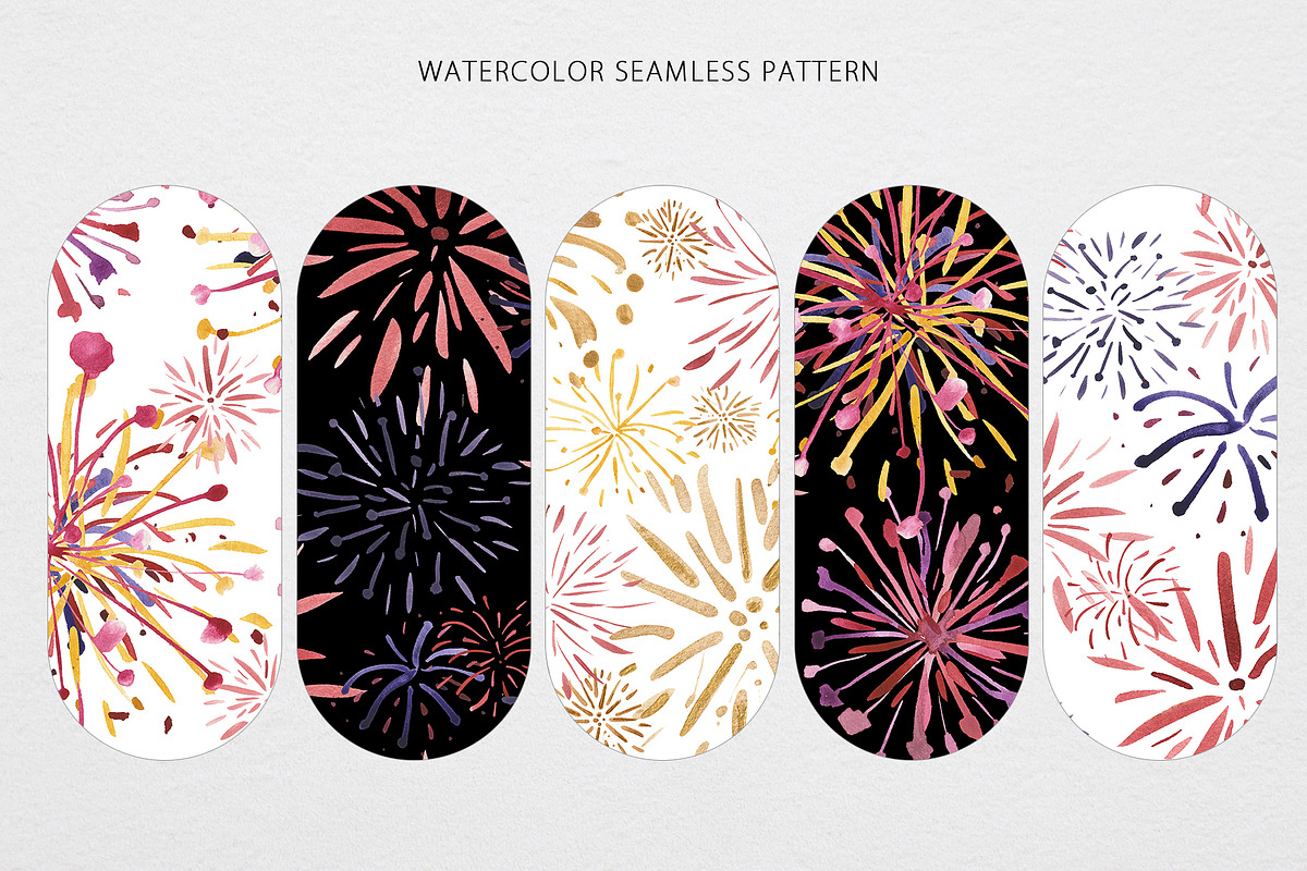 Watercolor Firecracker, a Decorative Illustration by Design X0 (Photo 5 of 10)