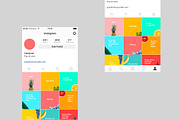 Pop of Color Instagram pack, a Social Media Template by LarisaDeac (Thumbnail 4 of 5)