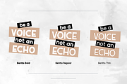 Bentto, a Sans Serif Font by twinstd (Thumbnail 2 of 11)