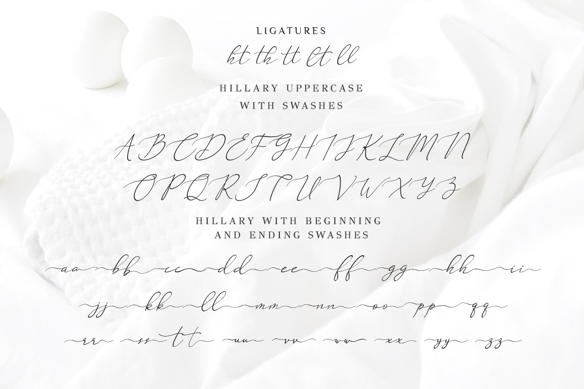 hillary lovely script, a Script Font by Say Studio (Photo 12 of 13)
