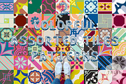 MIXED MOSAICS BACKGROUNDS, a Pattern Graphic by Hello Talii (Thumbnail 2 of 8)