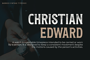 Badrock Vintage Typeface, a Sans Serif Font by Moodtype (Thumbnail 2 of 6)