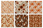 Autumn Floral Digital Paper, a Texture Graphic by Dream Creation (Thumbnail 5 of 7)