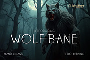 Wolfbane - Wolfman-Style Movie Font, a Handwritten Font by SpiralShare Digital (Thumbnail 1 of 4)