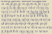 Merchant Challenge Font, a Serif Font by 177Studio (Thumbnail 8 of 8)