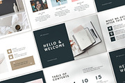 Minimal Clean Canva Presentation, a Presentation Template by Palm Creatives (Thumbnail 1 of 8)