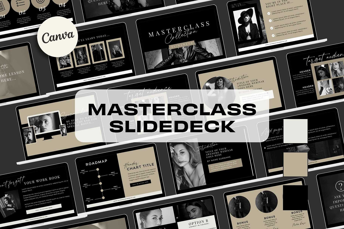 Masterclass Deck - Noir Luxe