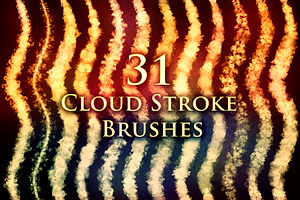 31 Cloud Stroke Brushes