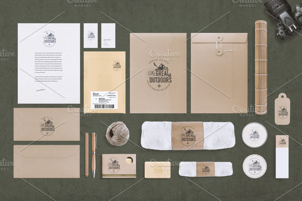 Vintage Adventure Branding Kit, a Branding & Logo Template by JeksonGraphics (Photo 17 of 55)