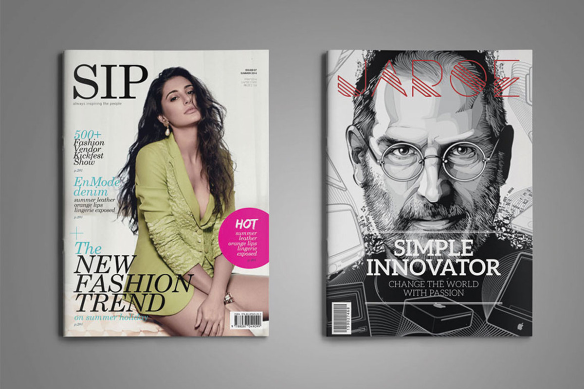 (70% Off) Magazine Bundle, a Magazine Template by broluthfi (Photo 2 of 5)