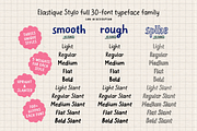 Elastique Stylo Spike - Outline Font, a Slab Serif Font by type peace (Thumbnail 6 of 14)