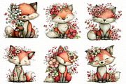 Whimsical Spring Fox Clipart, an Illustration by Designworld (Thumbnail 4 of 4)