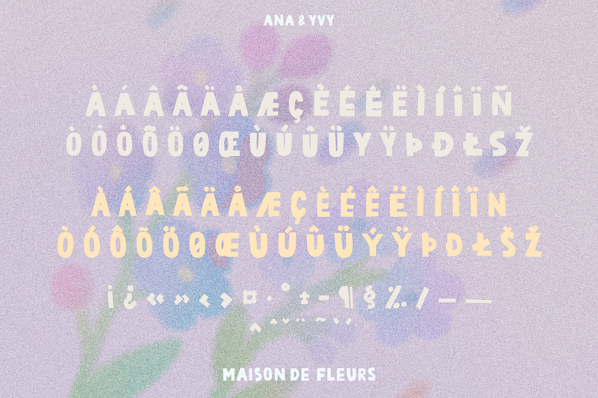 Maison de Fleurs | Marker Font Trio, a Handwritten Font by ana & yvy (Photo 12 of 12)