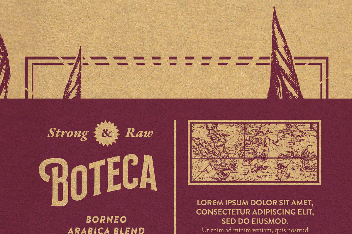 Boteca Mono - Coffee Packaging, a Marketing Template by Ilman (Photo 10 of 11)