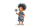 Prompt Watercolor America Clipart, a Decorative Illustration by Creative design (Thumbnail 6 of 7)