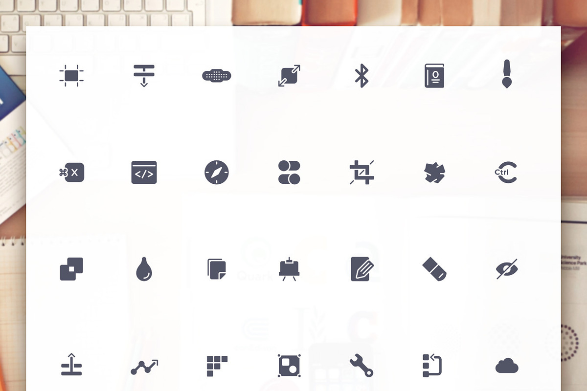 Geekies Icon Set, an Icon by UI8 (Photo 3 of 4)