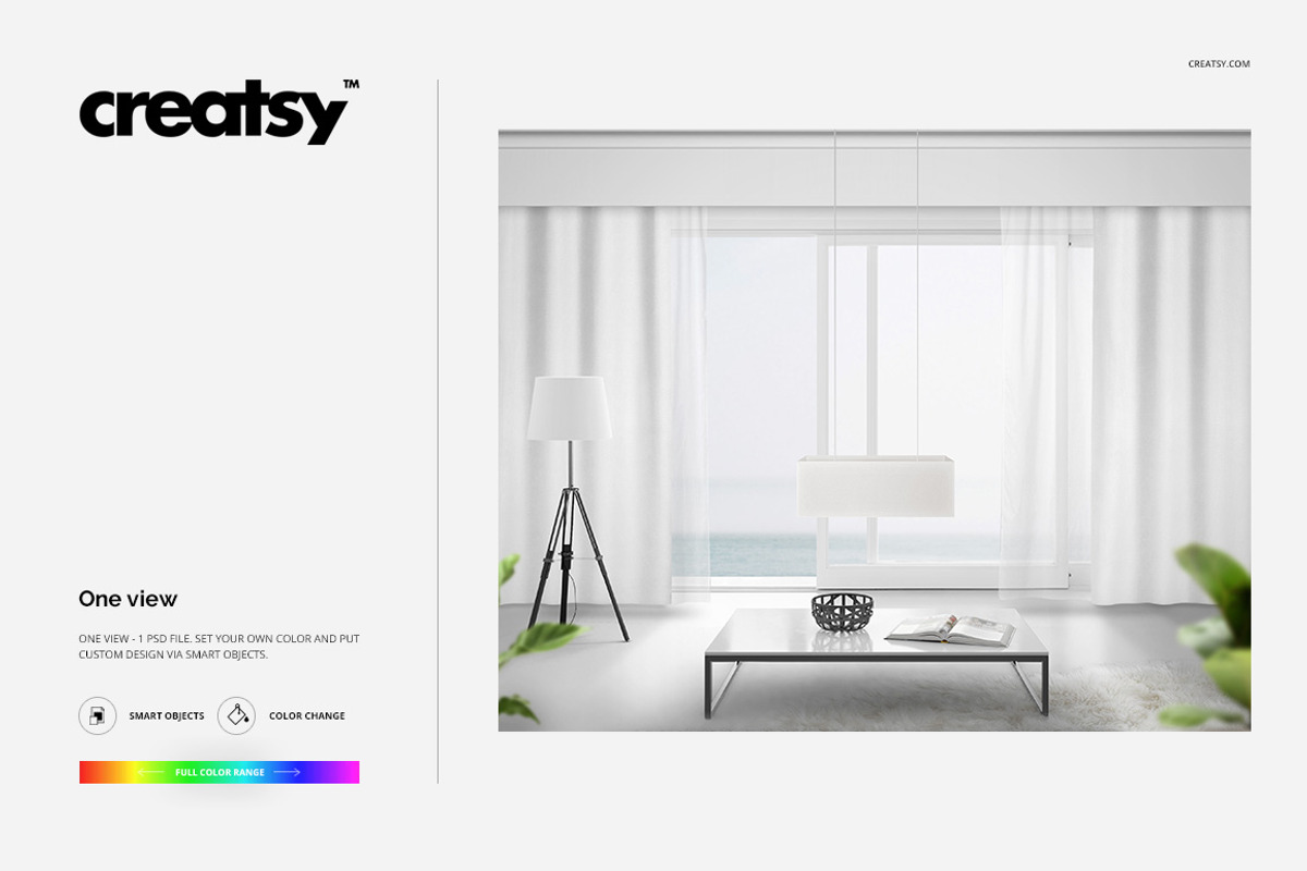 Long Curtain Mockup Set, a Product Mockup by Creatsy (Photo 6 of 7)