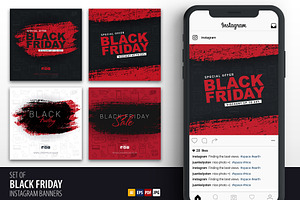 Black Friday Instagram Banners