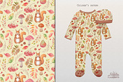 Autumn watercolor collection, an Illustration by BrushArtDesigns (Thumbnail 8 of 9)