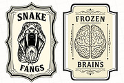Halloween Potion Label Sublimation, an Illustration by OK Design (Thumbnail 2 of 5)